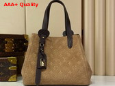 Louis Vuitton All in One PM Beige Trench Embossed Calfskin Suede Leather M29836 Replica
