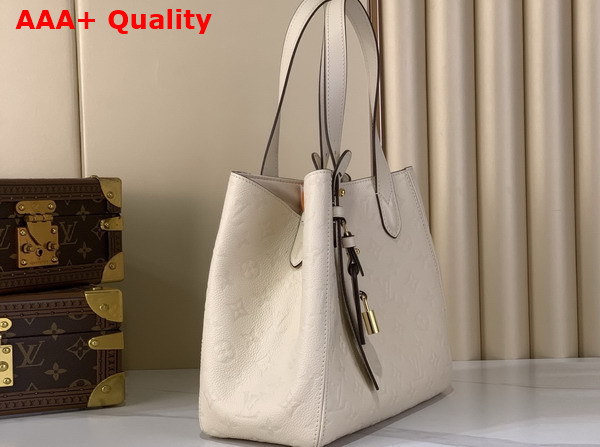 Louis Vuitton All in One PM Creme Monogram Empreinte Leather M29337 Replica