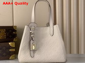 Louis Vuitton All in One PM Creme Monogram Empreinte Leather M29337 Replica
