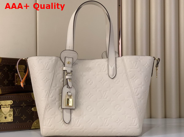 Louis Vuitton All in One PM Creme Monogram Empreinte Leather M29337 Replica