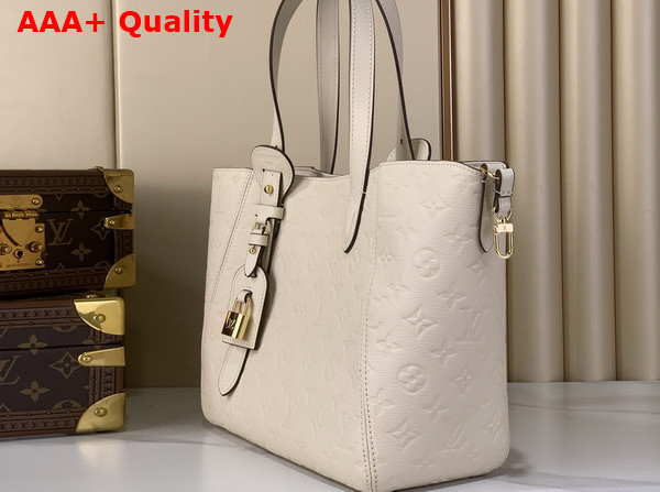 Louis Vuitton All in One PM Creme Monogram Empreinte Leather M29337 Replica