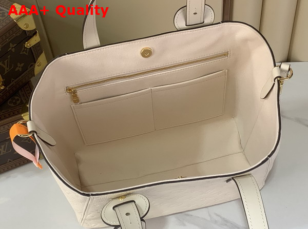 Louis Vuitton All in One PM Creme Monogram Empreinte Leather M29337 Replica
