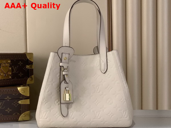 Louis Vuitton All in One PM Creme Monogram Empreinte Leather M29337 Replica