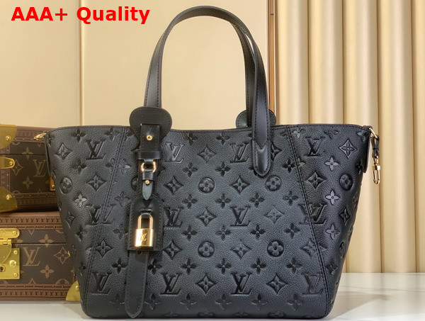 Louis Vuitton All in One PM Monogram Empreinte Leather Black M25858 Replica