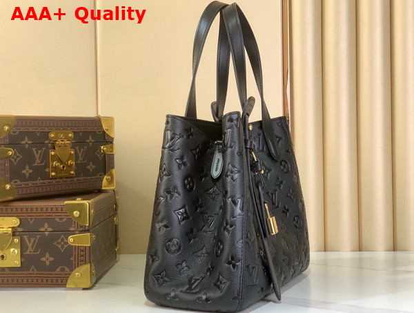 Louis Vuitton All in One PM Monogram Empreinte Leather Black M25858 Replica