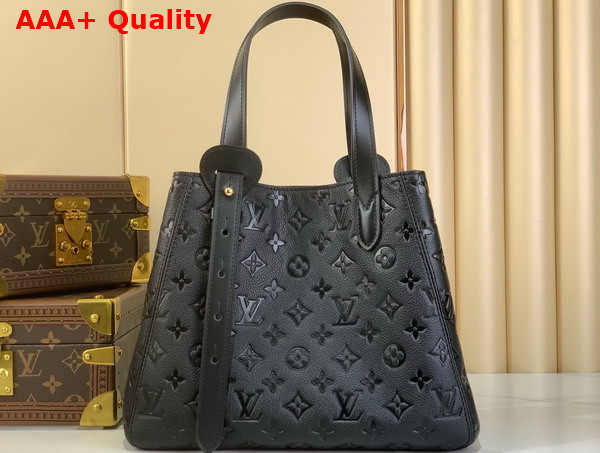 Louis Vuitton All in One PM Monogram Empreinte Leather Black M25858 Replica