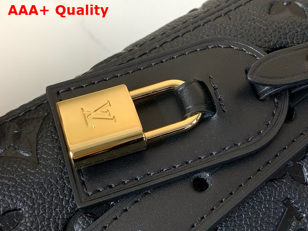 Louis Vuitton All in One PM Monogram Empreinte Leather Black M25858 Replica