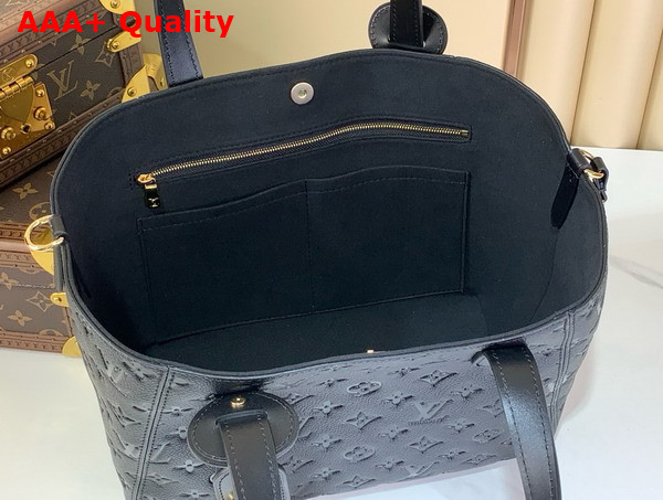 Louis Vuitton All in One PM Monogram Empreinte Leather Black M25858 Replica