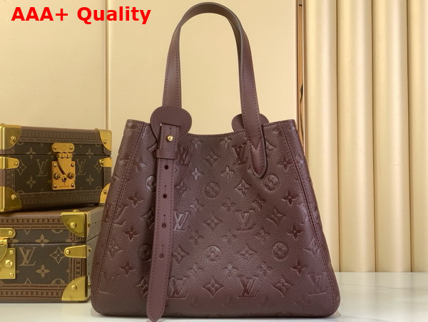 Louis Vuitton All in One PM Monogram Empreinte Leather Garnet Replica