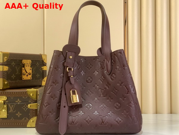 Louis Vuitton All in One PM Monogram Empreinte Leather Garnet Replica