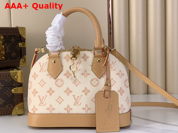 Louis Vuitton Alma BB Bag in Beige Monogram Origine Canvas M27525 Replica