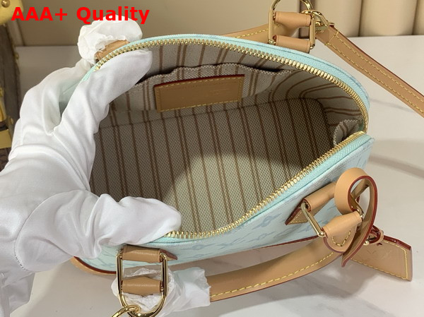 Louis Vuitton Alma BB Bag in Light Blue Monogram Origine Canvas M27526 Replica