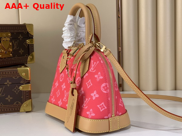 Louis Vuitton Alma BB Bag in Pink Monogram Origine Canvas M28272 Replica