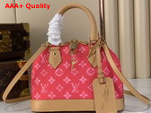 Louis Vuitton Alma BB Bag in Pink Monogram Origine Canvas M28272 Replica