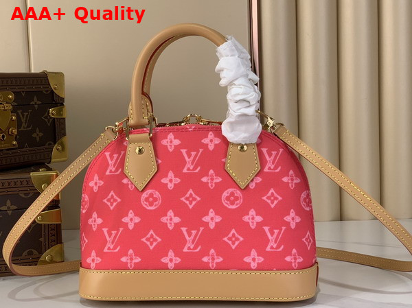 Louis Vuitton Alma BB Bag in Pink Monogram Origine Canvas M28272 Replica