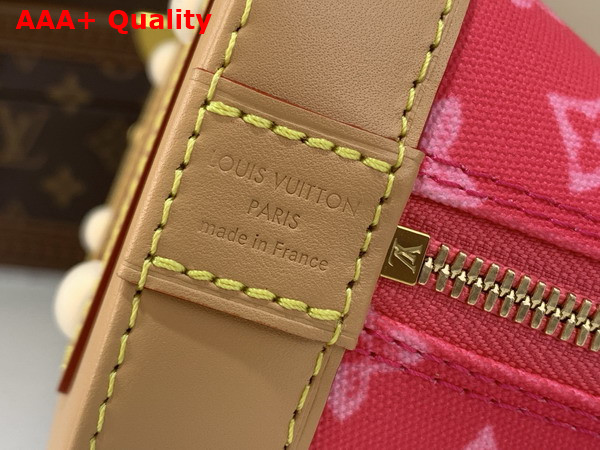 Louis Vuitton Alma BB Bag in Pink Monogram Origine Canvas M28272 Replica