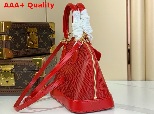 Louis Vuitton Alma BB Bag in Red Epi Leather M25226 Replica