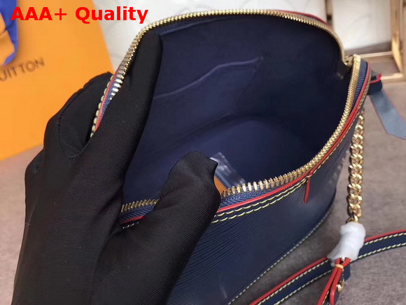 Louis Vuitton Alma BB Blue Epi Grained Cowhide Leather Replica