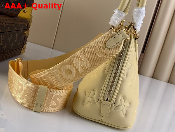 Louis Vuitton Alma BB Bubblegram Leather Banane M59821 Replica
