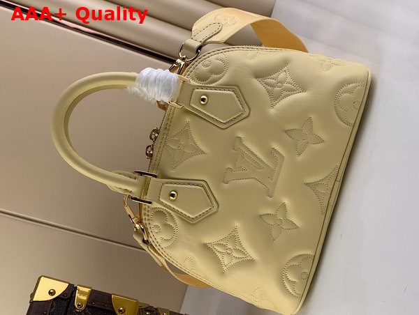 Louis Vuitton Alma BB Bubblegram Leather Banane M59821 Replica