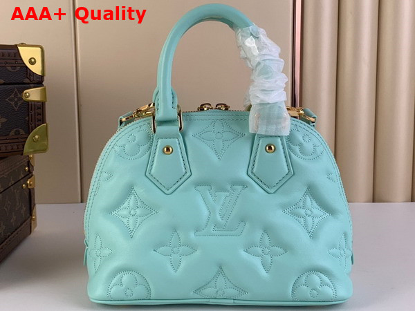Louis Vuitton Alma BB Bubblegram Leather Vert Deau Green M20855 Replica