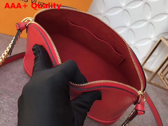 Louis Vuitton Alma BB Coquelicot Epi Grained Cowhide Leather Replica