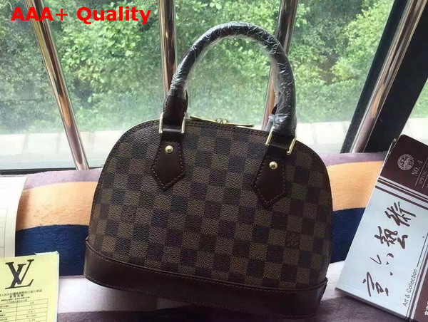 Louis Vuitton Alma BB Damier Ebene Canvas Replica