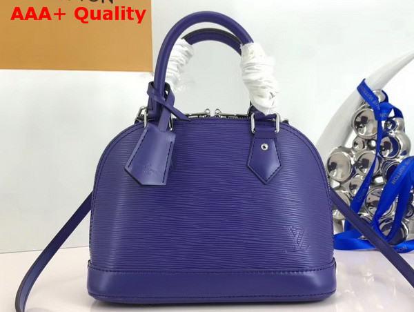 Louis Vuitton Alma BB Epi Light Purple Replica