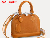Louis Vuitton Alma BB Gold Miel Epi Leather M57540 Replica