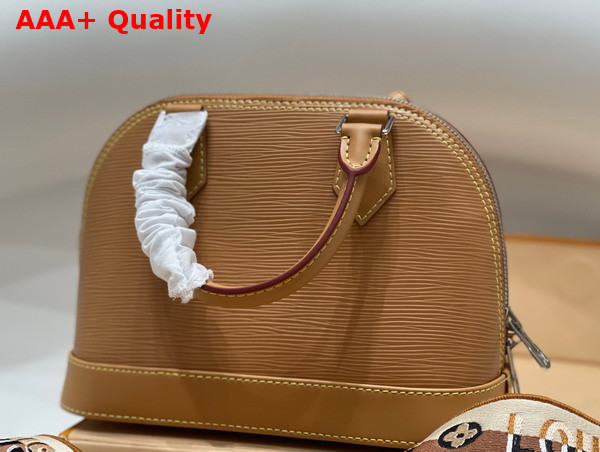 Louis Vuitton Alma BB Gold Miel Epi Leather M57540 Replica