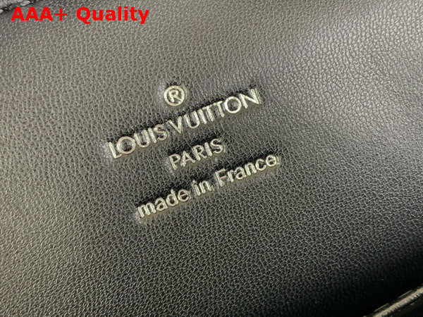 Louis Vuitton Alma BB Handbag in Black Lambskin Quilted with a Crisscross Pattern M83019 Replica
