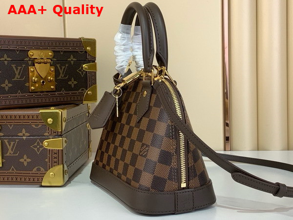 Louis Vuitton Alma BB Handbag in Damier Ebene Canvas N41221 Replica