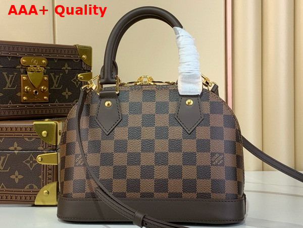 Louis Vuitton Alma BB Handbag in Damier Ebene Canvas N41221 Replica