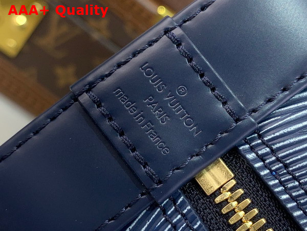 Louis Vuitton Alma BB Handbag in Denim Blue Epi Leather M14853 Replica