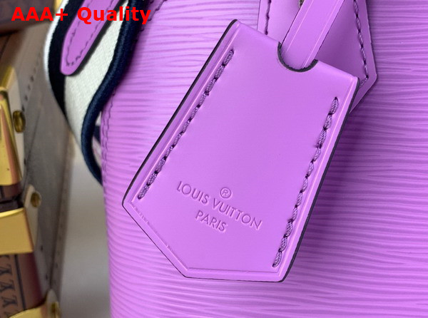 Louis Vuitton Alma BB Handbag in Lilas Epi Grained Cowhide Leather M22642 Replica