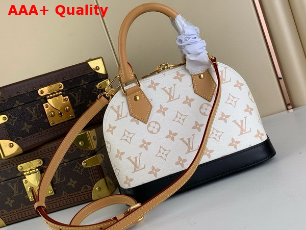 Louis Vuitton Alma BB Handbag in Monogram Dune Coated Canvas Replica
