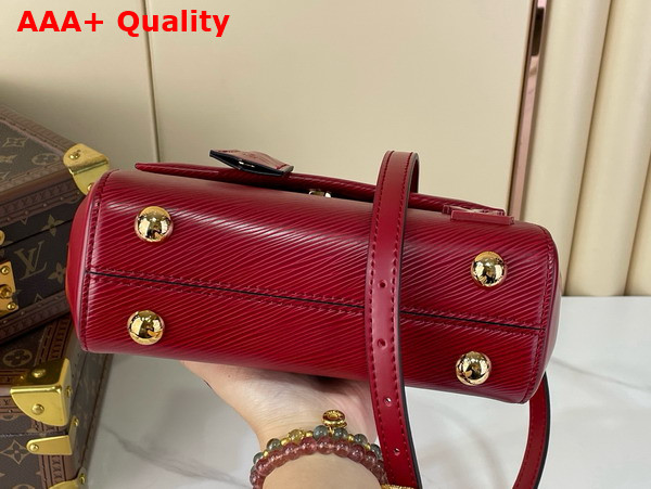 Louis Vuitton Alma BB Handbag in Monogram Rouge Epi Leather M25562 Replica