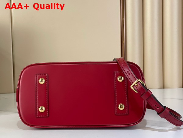 Louis Vuitton Alma BB Handbag in Monogram Rouge Epi Leather M25562 Replica