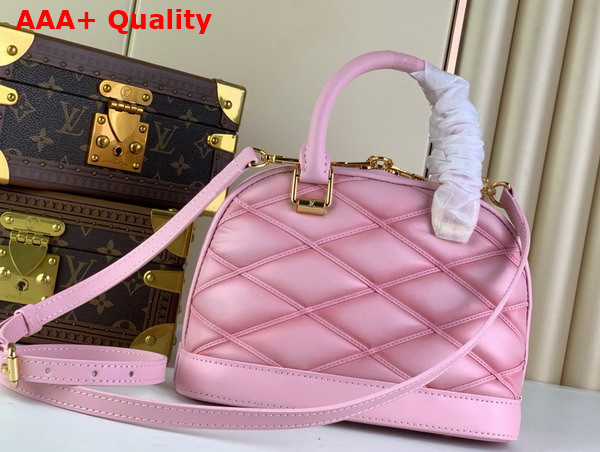 Louis Vuitton Alma BB Handbag in Rosabella Pink Lambskin M24453 Replica