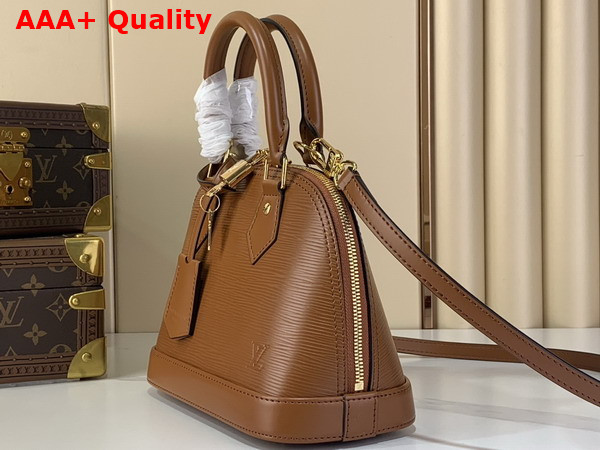 Louis Vuitton Alma BB Handbag in Tan Epi Leather M25538 Replica