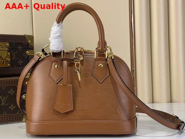 Louis Vuitton Alma BB Handbag in Tan Epi Leather M25538 Replica