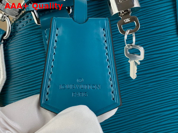 Louis Vuitton Alma BB Handbag in Turquoise Epi Grained Cowhide Leather M20609 Replica