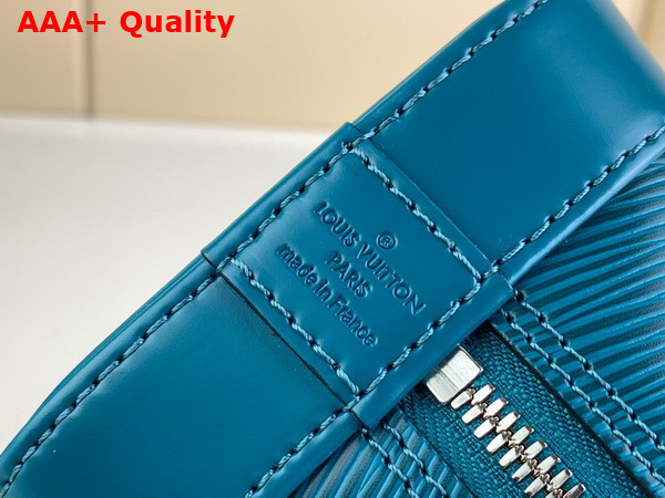 Louis Vuitton Alma BB Handbag in Turquoise Epi Grained Cowhide Leather M20609 Replica