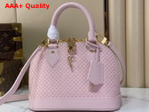 Louis Vuitton Alma BB Light Bliss Calfskin Leather with Minigram Signature M29416 Replica