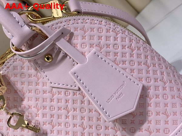 Louis Vuitton Alma BB Light Bliss Calfskin Leather with Minigram Signature M29416 Replica
