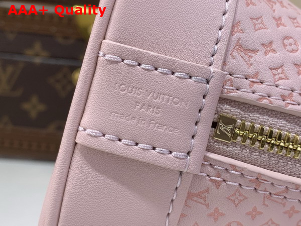 Louis Vuitton Alma BB Light Bliss Calfskin Leather with Minigram Signature M29416 Replica