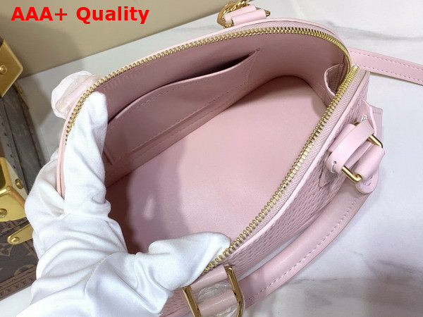 Louis Vuitton Alma BB Light Bliss Calfskin Leather with Minigram Signature M29416 Replica