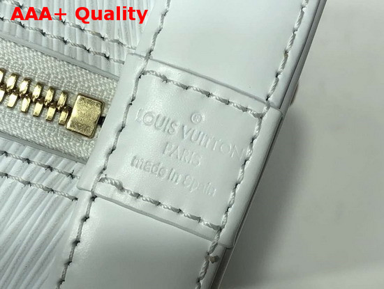 Louis Vuitton Alma BB Love Lock Edition White Epi Leather M52885 Replica