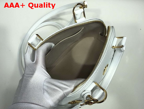 Louis Vuitton Alma BB Love Lock Edition White Epi Leather M52885 Replica