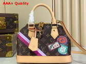 Louis Vuitton Alma BB Mon Monogram Coated Canvas P01917 Replica